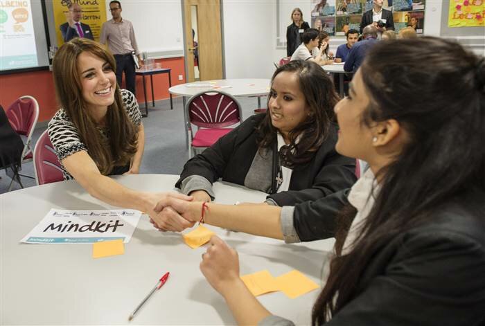 Image: The Duke amp; Duchess Of Cambridge Mark World Mental Health Day