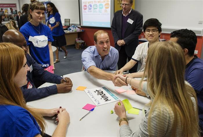 Image: The Duke amp; Duchess Of Cambridge Mark World Mental Health Day