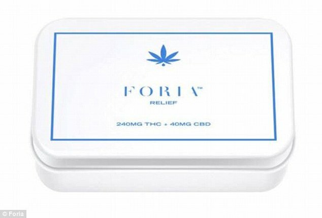 The product, pictured, is pronounced to strap a pain relieving qualities of cannabis though inducing a high