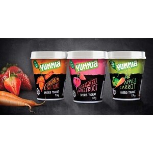 Veggie-Infused Yogurts - This Super Healthy Yogurt Fuses Fruits and Vegetables into One Tasty Sanck (TrendHunter.com)