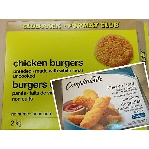 Chicken burgers being recalled due to possible salmonella contamination