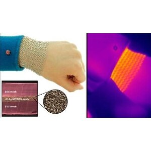 Heat-Wrapping Wearable Mesh - This Silver Mesh Lets Users Concentrate Heat On Body Parts (TrendHunter.com)