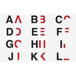 Dyslexia-Inspired Typography - Daniel Britton Designs a Font Capturing What Its Like to be Dyslexic (TrendHunter.com)